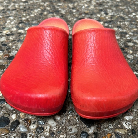 Birkenstock Red Rubber Clogs - Picture 11 of 11